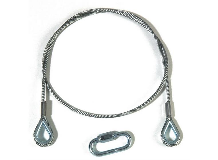 Adam Hall Accessories S 42100 - Safety Rope 4 mm length 1 m
